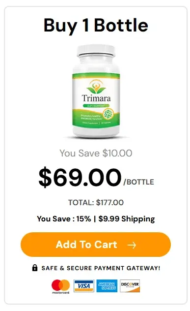 Trimara 1-Bottle Price