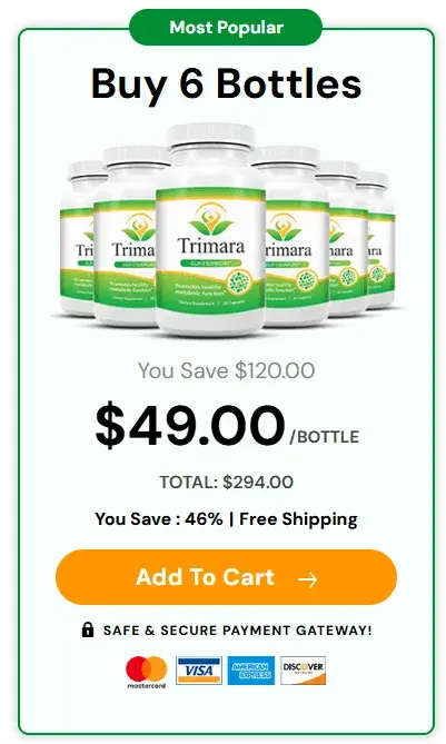Trimara 6 Bottle Price